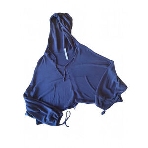 FP Movement Oversized Crop Hoodie Size Small 0570